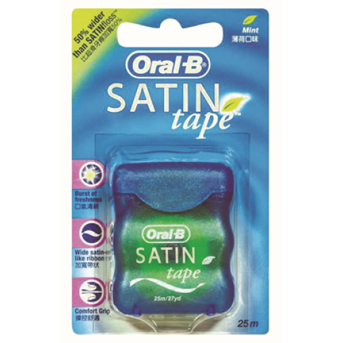 Oral-B Complete Satin Tape Mint Floss 25m