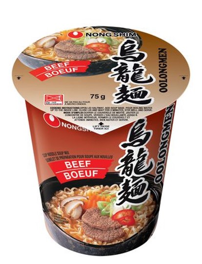 NONG SHIM Cup Noodle Artifical Beef 75g