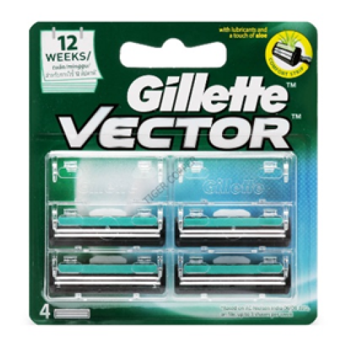 Gillette Vector Plus 4's Blade