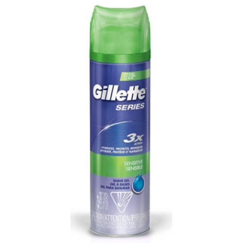 Gillette Shaving Sensitive Gel 195g