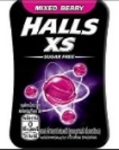 Halls XS Mixed Berry Sugar Free Candy - 15g (12pcsx24pack)