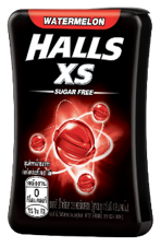 Halls XS Watermelon Sugar Free Candy - 15g (12pcsx24pack)