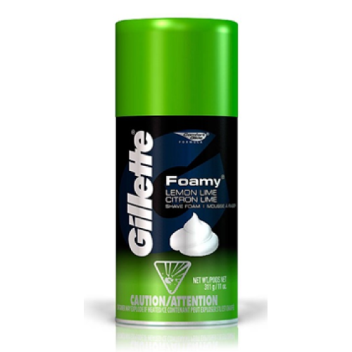 Gillette Shaving Foamy Lemon Lime-175gm