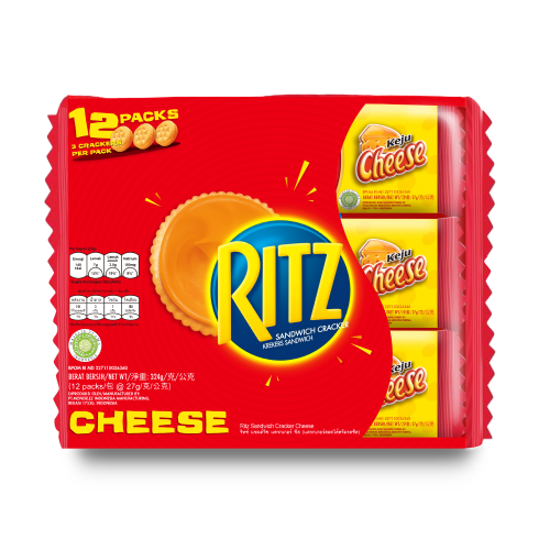 Ritz Sandwich Cracker Cheese (324g)